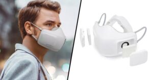 LG creates battery-powered face mask