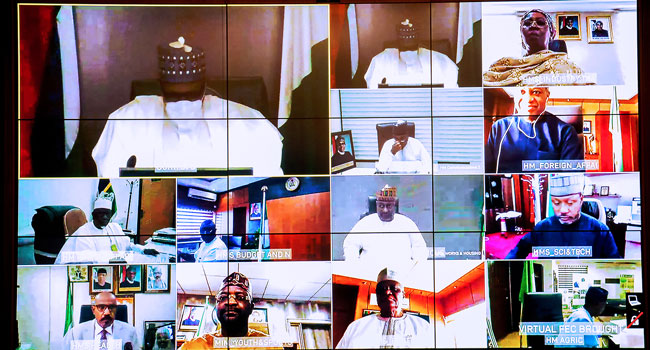 VP Osinbajo, Ministers present as Buhari presides over FEC meeting