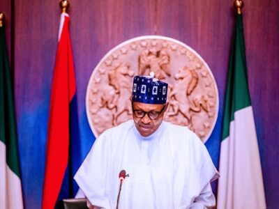 Buhari presides over FEC meeting, unveils ‘Nigeria at 60’ logo