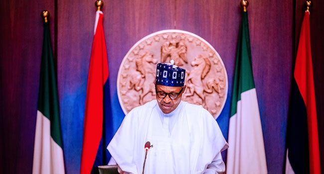 Buhari presides over FEC meeting, unveils ‘Nigeria at 60’ logo
