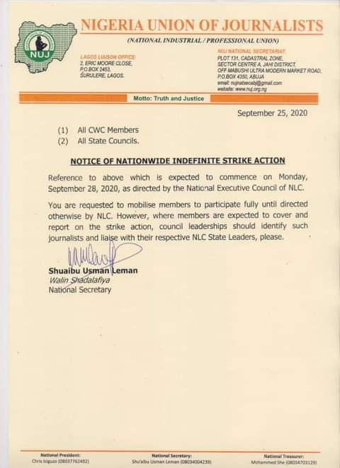 NLC vows to shutdown operations tomorrow, as number of Unions set for Monday strike increases 
