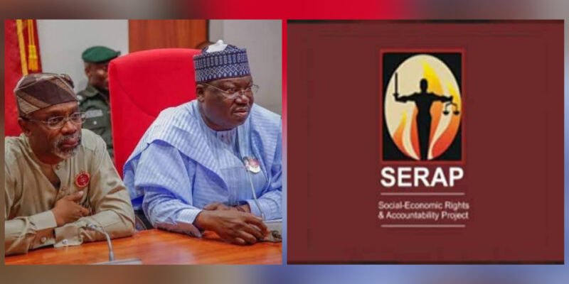SERAP sues Lawan, Gbajabiamila over ‘Failure To Publish Details Of Corruption Probes’