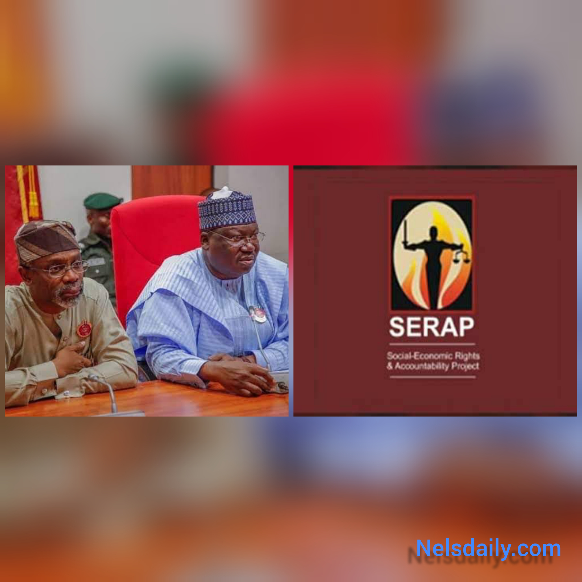 SERAP sues Lawan, Gbajabiamila over ‘Failure To Publish Details Of Corruption Probes’