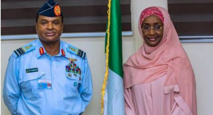 Chief of Air Staff ties nuptial knot with Minister of Humanitarian Affairs