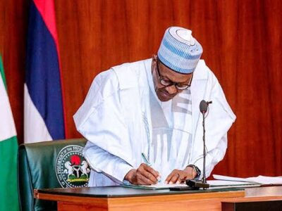 Buhari asks Senate to confirm eight new Supreme Court Justices