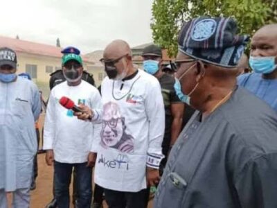 INEC fire: We’ll do whatever we can as govt, not aspirant ― Akeredolu