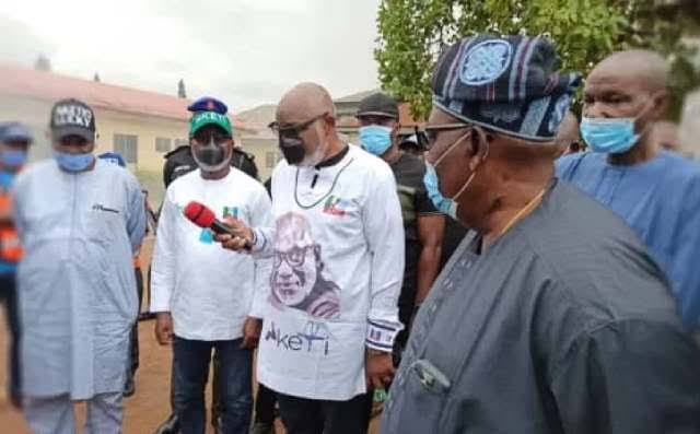 INEC fire: We’ll do whatever we can as govt, not aspirant ― Akeredolu
