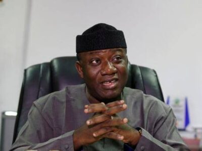Just In: APC suspends Governor Fayemi