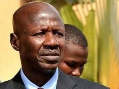 Justice Salami sends Magu's lawyers out of court