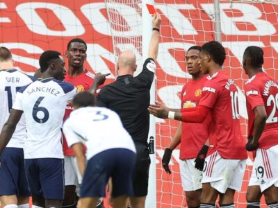Man Utd 1-6 Tottenham LIVE: Score and goal updates as Martial is sent off in stream of action
