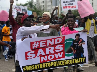 #EndSARS PROTESTS 