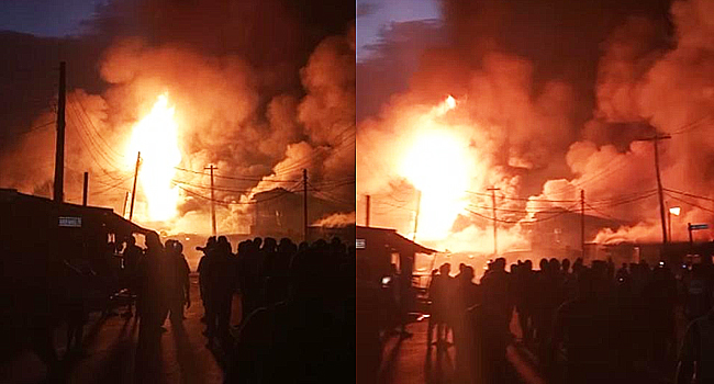 Eight killed as explosion rocks Lagos community