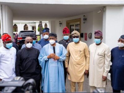 Attacks: South-West Governors, Ministers, visit Lagos to commiserate with Sanwo-Olu