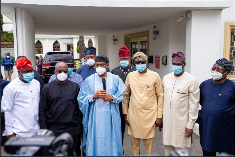 Attacks: South-West Governors, Ministers, visit Lagos to commiserate with Sanwo-Olu