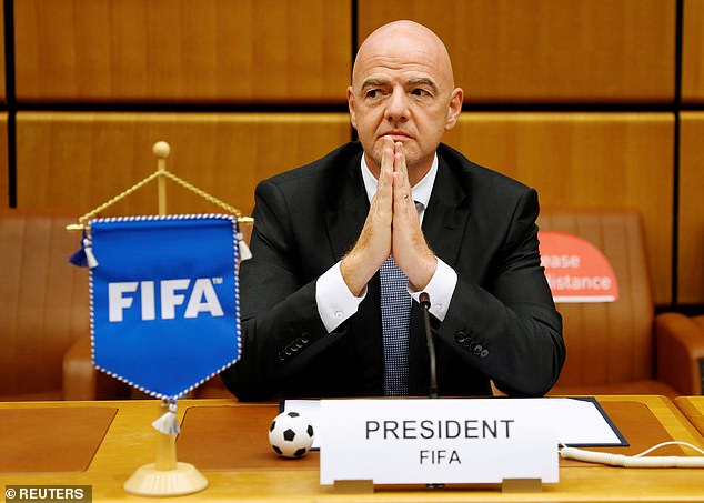 Just in: FIFA president tests positive for COVID-19