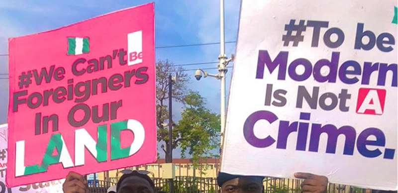 Super Eagles stars join #EndSARS protest