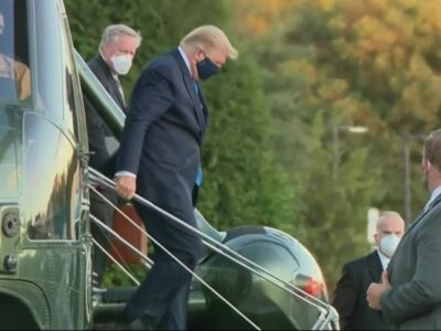 Trump to spend ‘next few days’ in hospital after getting experimental drug