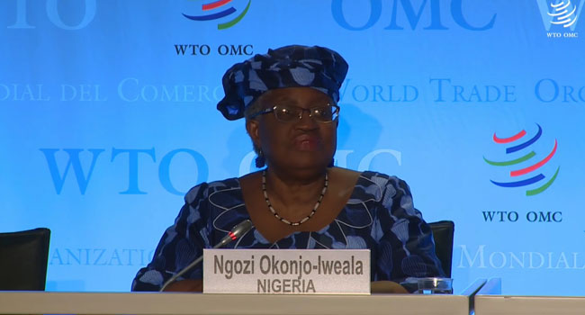 WTO: France, Germany, 104 other countries back Okonjo-Iweala