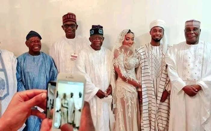 APC, PDP Chieftains unite at Atiku’s son’s, Ribadu’s daughter’s wedding