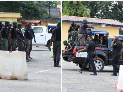 Police deploy personnel to enforce 24-hour curfew in Lagos