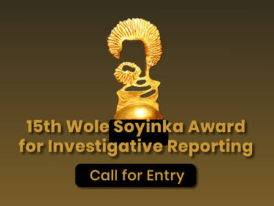 Wole Soyinka Award for Investigative Reporting: Two more days left for receiving entries