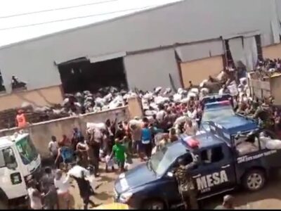 Lagos residents seize COVID-19 palliatives; govt condemns raid