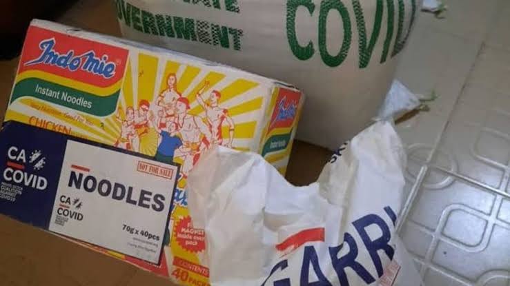 Lagos residents seize COVID-19 palliatives; govt condemns raid