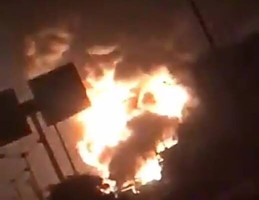 Four vehicles burnt in fuel tanker explosion at Mile-2