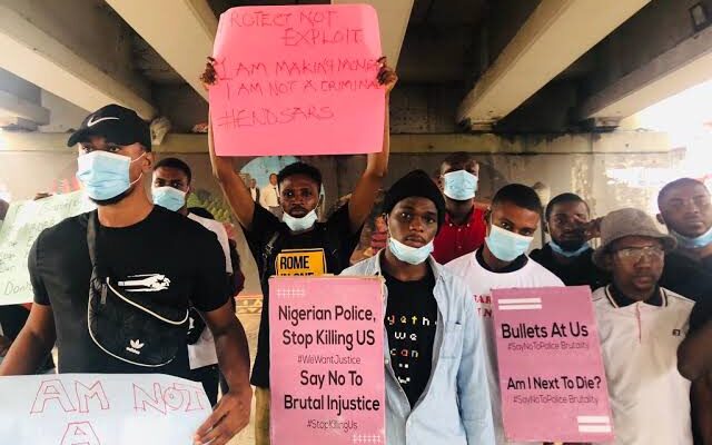 #EndSARS protest hits Lagos