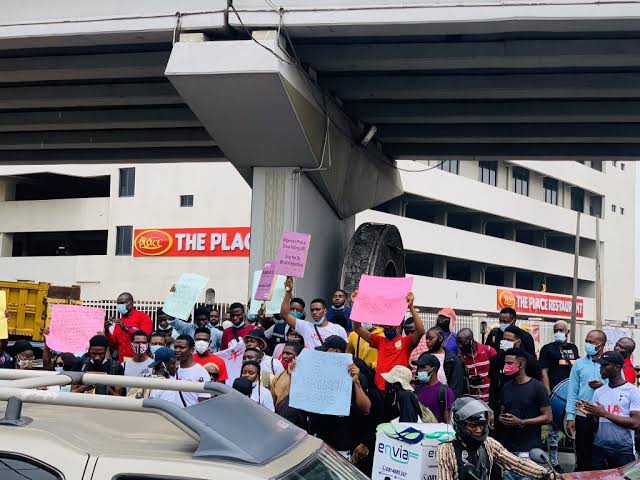 #EndSARS protest hits Lagos