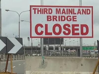 FG announces three-day closure of Third Mainland Bridge