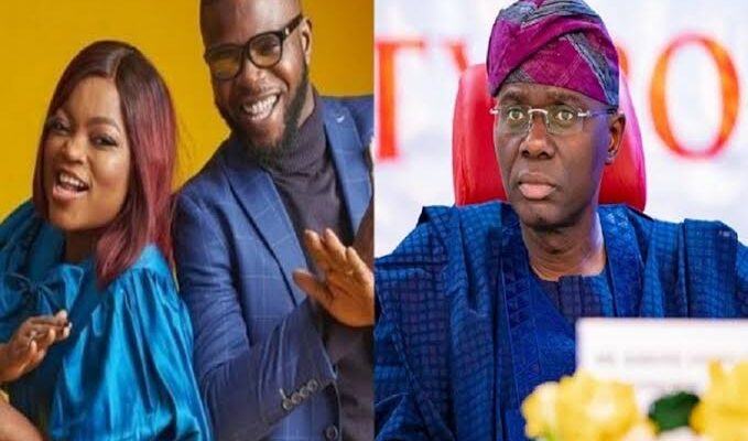 Sanwo-Olu pardons Funke Akindele, husband