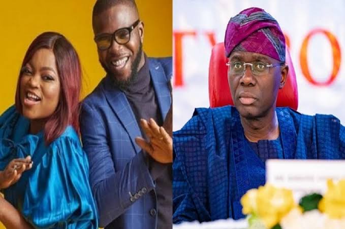 Sanwo-Olu pardons Funke Akindele, husband