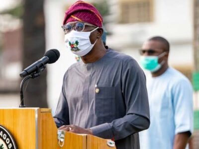 BREAKING: Sanwo-Olu tests positive for COVID-19