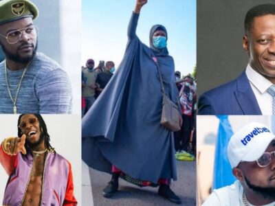 Yesufu, Sam Adeyemi, Davido, Falz, 46 others sued over #EndSARS protests