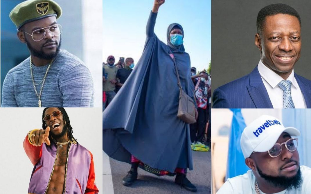 Yesufu, Sam Adeyemi, Davido, Falz, 46 others sued over #EndSARS protests