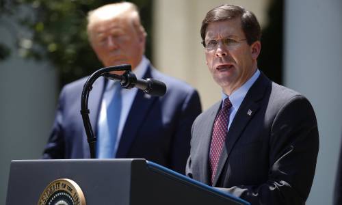 Trump's Defense Secretary prepares resignation letter before final Presidential election result