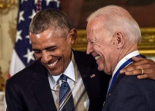 Obama congratulates President Elect-Joe Biden and Deputy Harris 