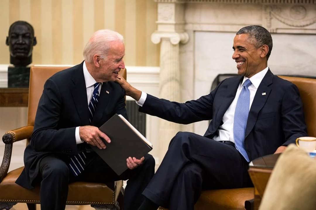Obama congratulates President Elect-Joe Biden and Deputy Harris 