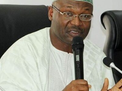 INEC Chairman hands over as tenure expires