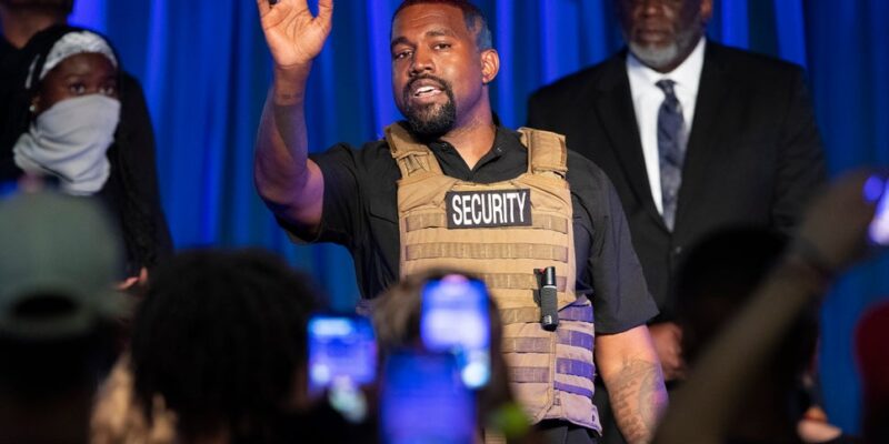 Kanye West accepts defeat in US Presidential Election