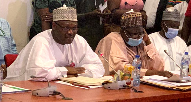 Senate Committee screens Mahmood Yakubu for reappointment as INEC Chairman