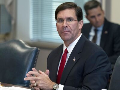 US President Trump fires Defense Secretary Esper, replaces him with Christopher Miller