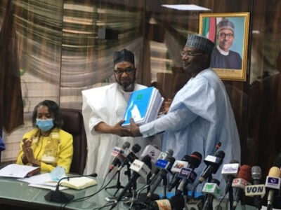 Yakubu hands over, as Muazu takes charge as INEC acting chairman