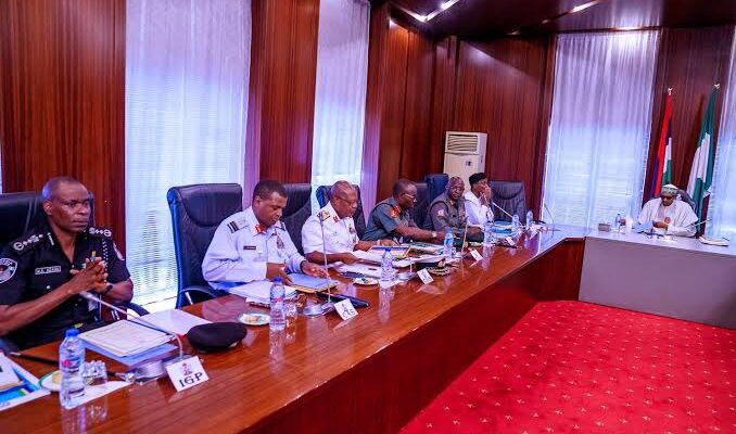 Buhari presides over National Security meeting
