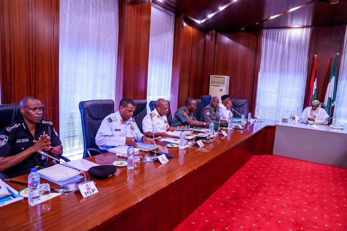 Buhari presides over National Security meeting