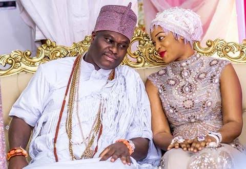 Ooni of Ife welcomes son with wife