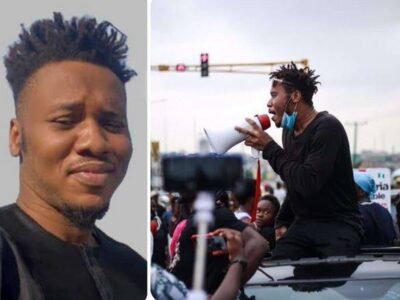 JUST IN: #EndSARS protester, Eromosele released from Police custody