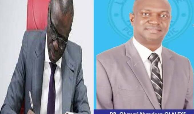 Sanwo-Olu appoints Olaleye new LASPOTECH rector