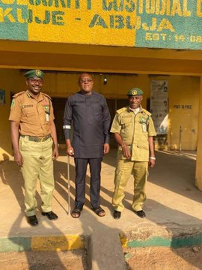 Ex-PDP Spokesman, Olisa Mutuh released from Kuje Prison